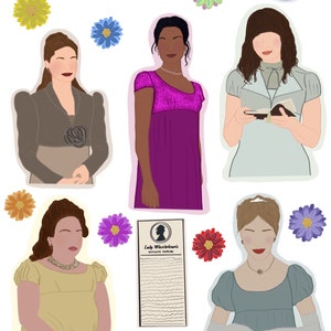 The Ladies of Bridgerton Stickers, Vol. 1