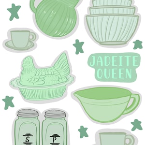 Stickers Fire King jadeïet