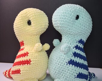 Made To Order - Amigurumi dinosaurs - Three variations!