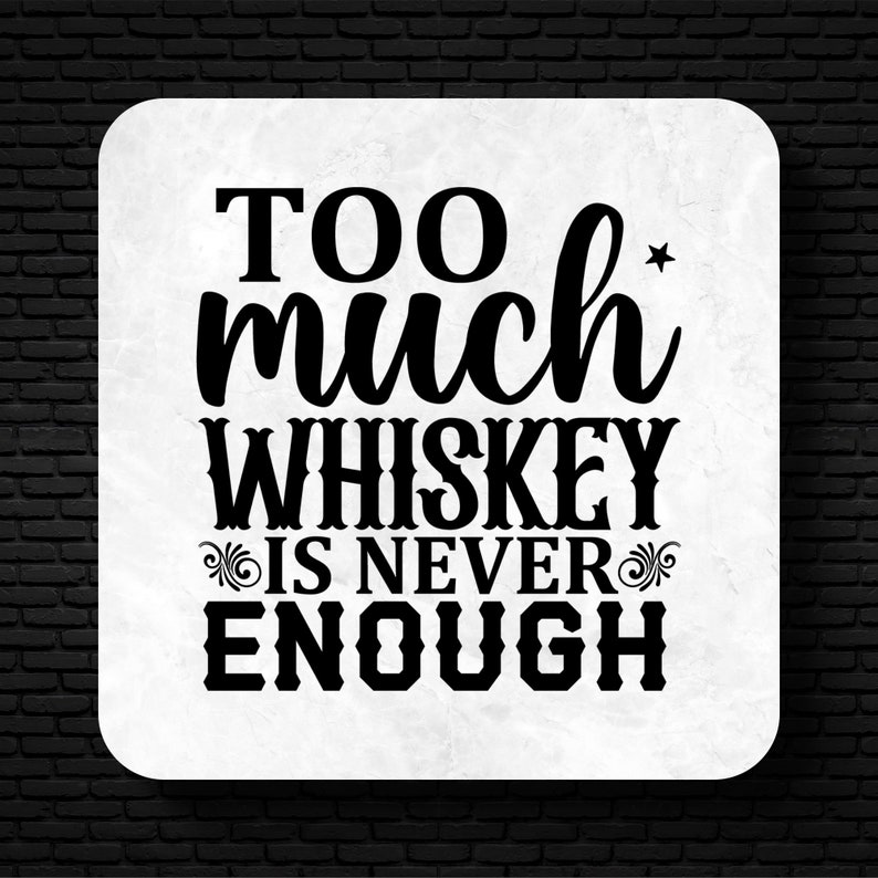 Drink Coaster Svg Funny Coaster Svg Alcohol Coaster Svg 41 Etsy