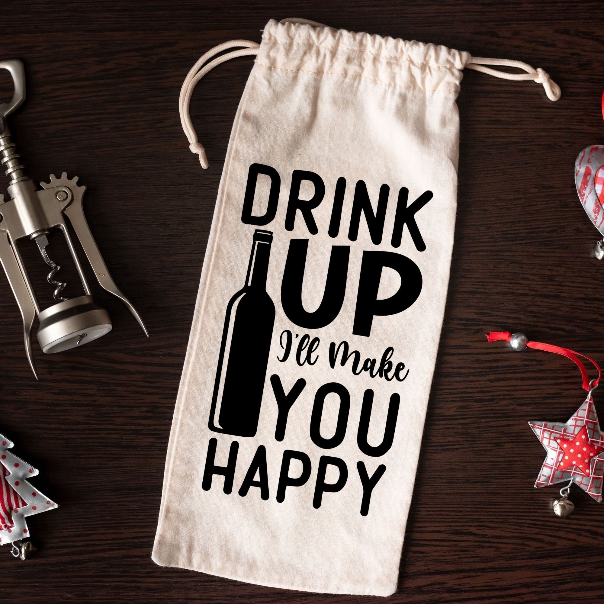 Funny Wine Bag Sayings Svg Bundle, 40 Unique Designs, Files for Cricut, Silhouette,