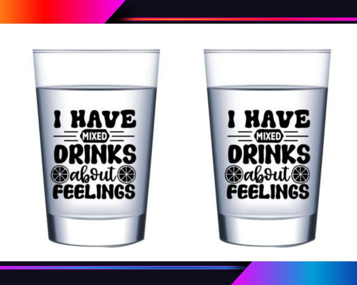 Shot Glass Quotes Svg Bundle Alcohol Quotes Svg Funny Etsy