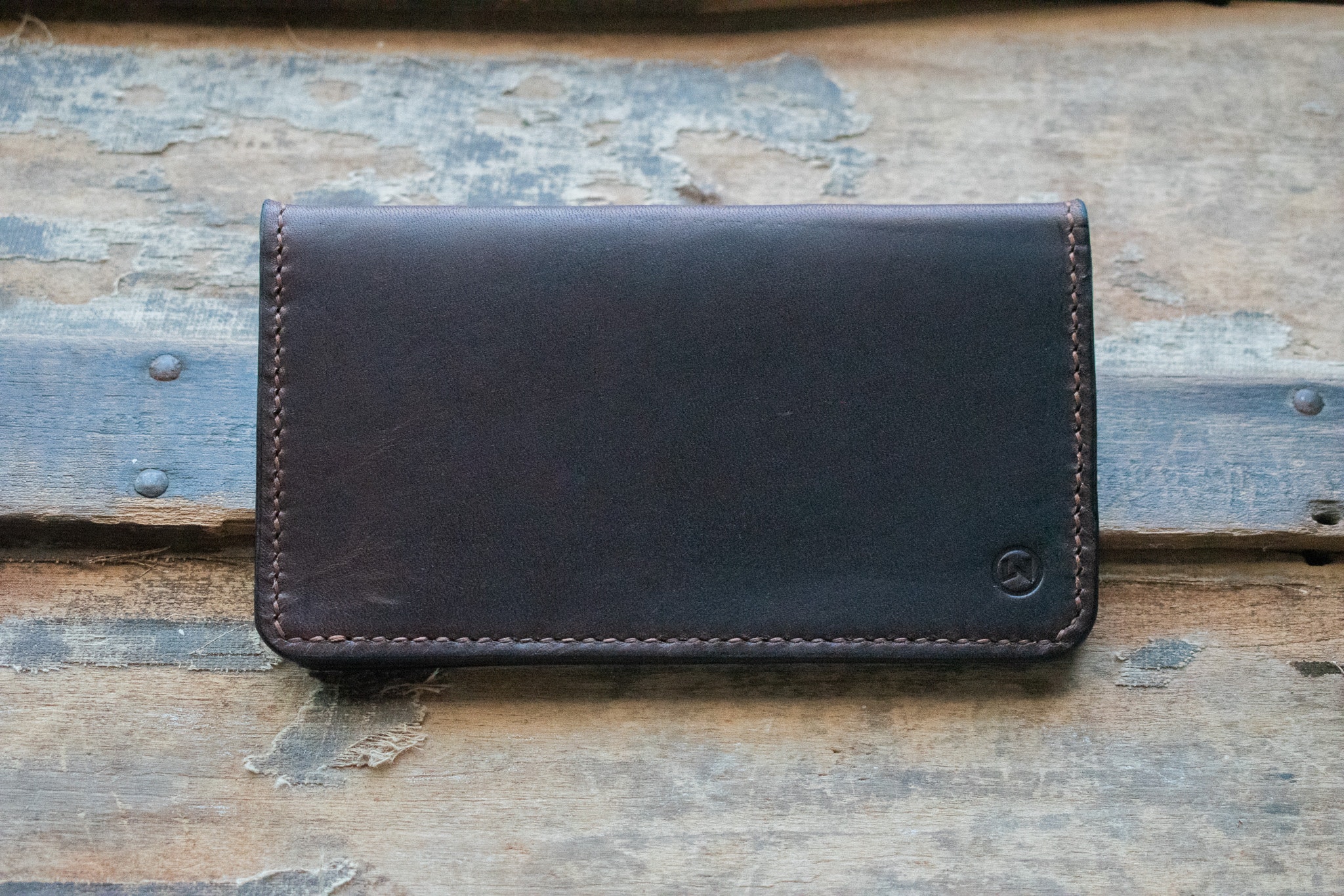 The JT - Premium Leather Checkbook Cover, Horween Checkbook Cover,…