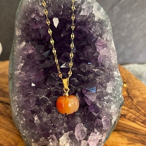 Pumpkin Necklace  | Pumpkin Protection Necklace