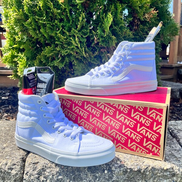 Galaxy Vans High Tops
