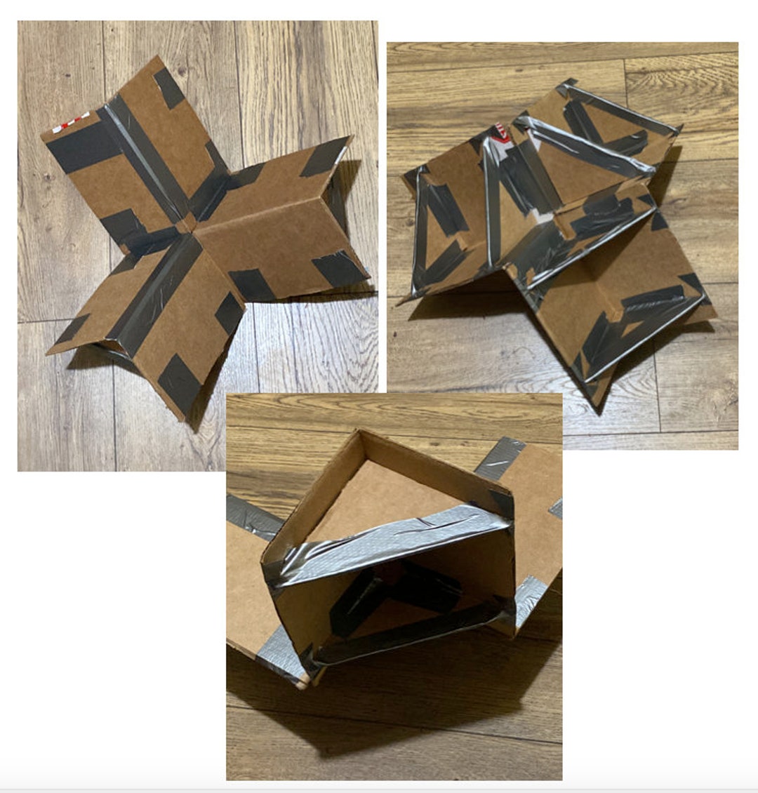 Cardboad Jig Stained Glass Spinner Cardboard Jig Template Plans - Etsy