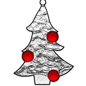 Easy Christmas Tree Stained Glass Pattern PDF - Etsy