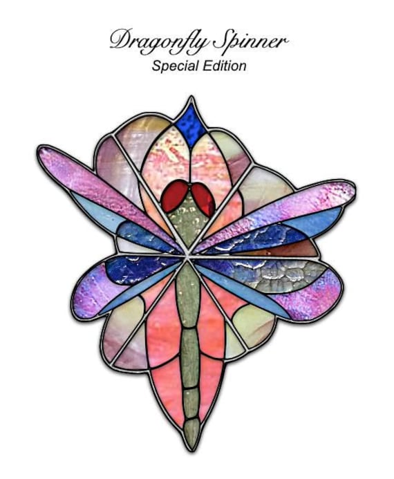 トンボスピナー スペシャルエディション ステンドグラス柄 - Etsy 日本