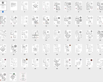 50 Stained Glass Spinner Book Files