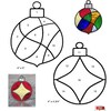 Pine Cone Spinner Stained Glass Pattern Etsy