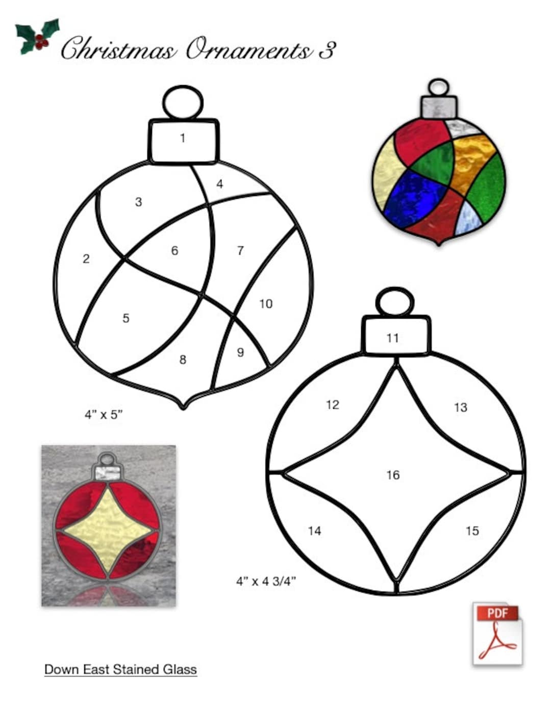 christmas-ornaments-3-stained-glass-patterns-pdf-etsy