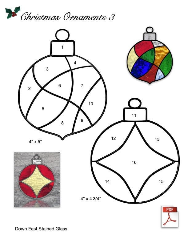 christmas-ornaments-3-stained-glass-patterns-pdf-etsy
