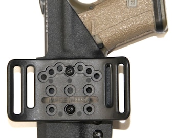 Funda de cinturón con dos ranuras OWB de Kydex personalizada de REVKEL compatible con las pistolas Sig Sauer. Fabricada a mano con orgullo en Texas, EE. UU.