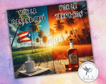 Café com Rum do Bad Bunny! Café com Rum - Inspirado no Bad Bunny! Design para Impressão Digital! Design para Sublimação!