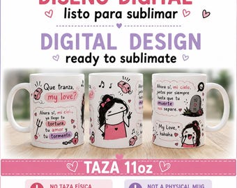 What's Up My Love? | 11oz Mug Digital Design | Ready for Sublimation | Mug Sublimation Design | Digital Download