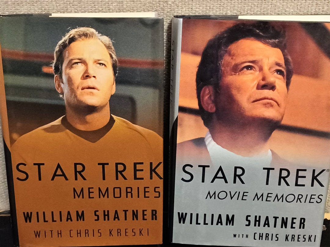 Star Trek Memories and Star Trek Movie Memories by William