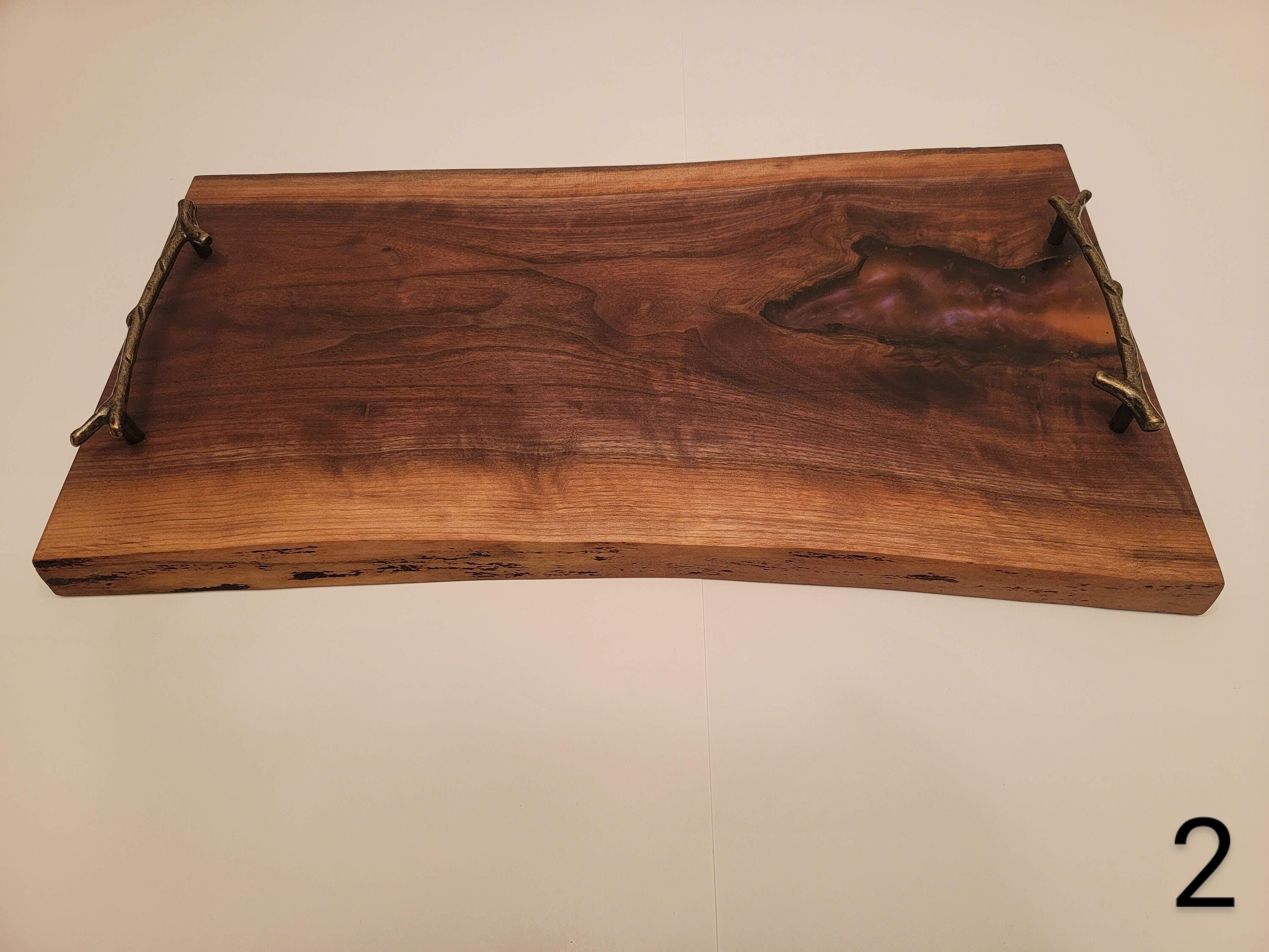 Live Edge Epoxy Charcuterie Board Etsy Live Edge Epoxy Charcuterie Board Etsy