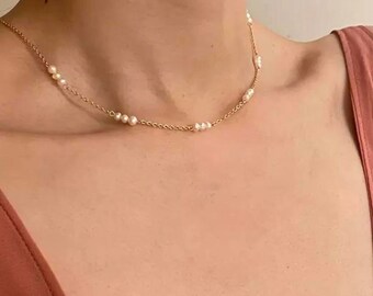 Real Freshwater Pearl Necklace