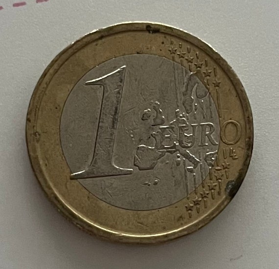 Pièce 1 Euro Espagne 2002 - Bimétallique, Circulée, Bonne Conservation, Collection