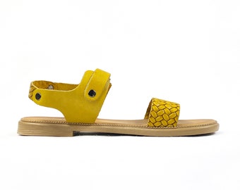 Luscious London Jagy Flat Sandals