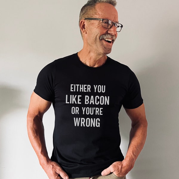 Bacon T Shirt Etsy