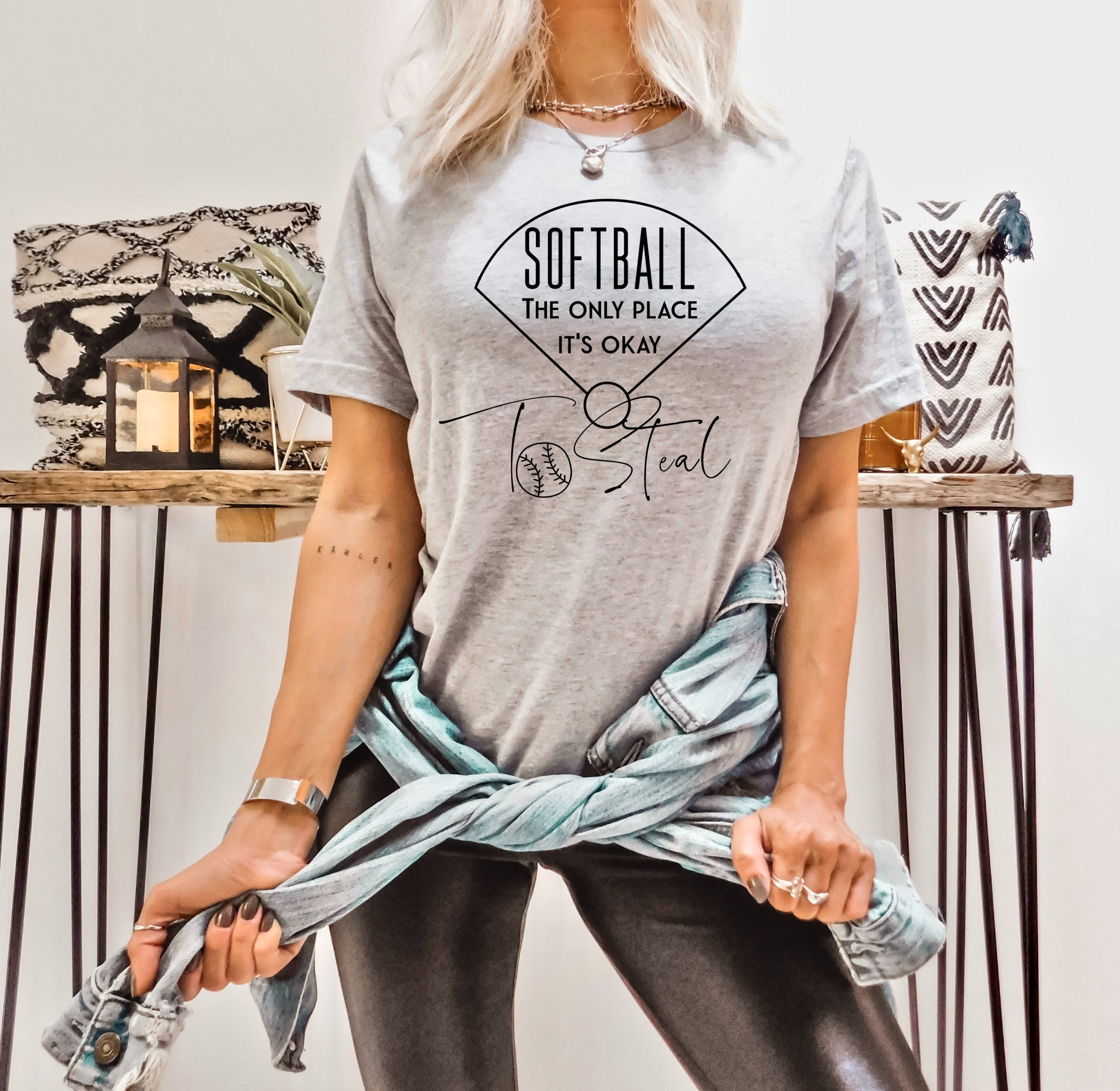 etsy softball shirts