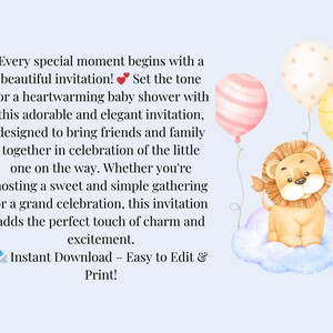 baby shower invitation templates