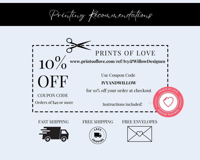 Coupon code for Prints of love