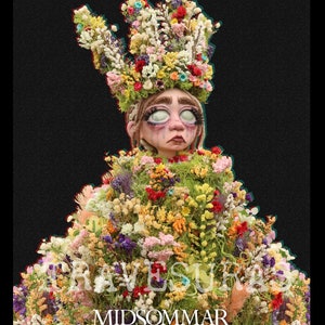 Midsommar Poster // Ari Aster Horror Dani Florence Pugh Fan Art a24 Movie Poster