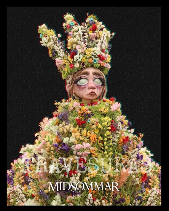 Midsommar Poster // Ari Aster Horror Dani Florence Pugh Fan Art A24 Movie  Poster - Etsy