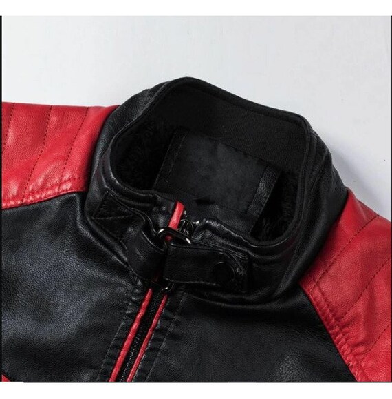 Multi-Patches Mixed Leather Varsity Blouson - Ready to Wear