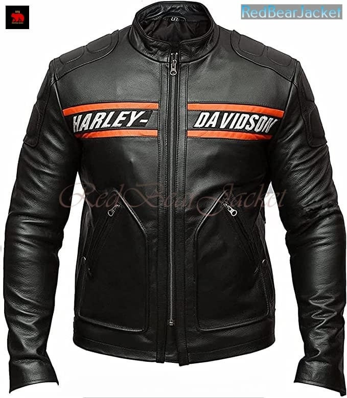Harley Davidson Leather Jacket - Etsy