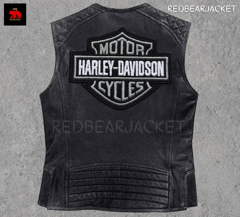 Mens Harley Davidson Passing Link Vest for Men With 100% - Etsy