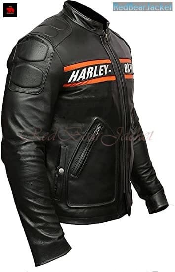 Men's Bill Goldberg HD Black Motorcycle Leather Jacket - Etsy