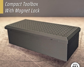 Universal Compact Battery Box with Magnetic lock (Model 002)