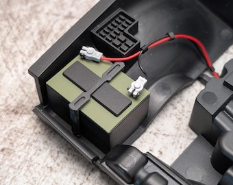 Terminals and Battery Cover for RC4WD 22RE Engine Bay