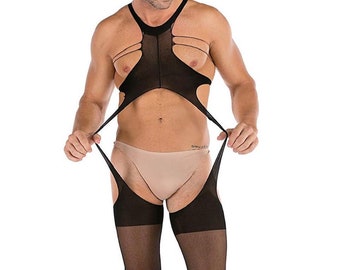 Men Pantyhose, Lingerie, Underwear,  Garter, men,