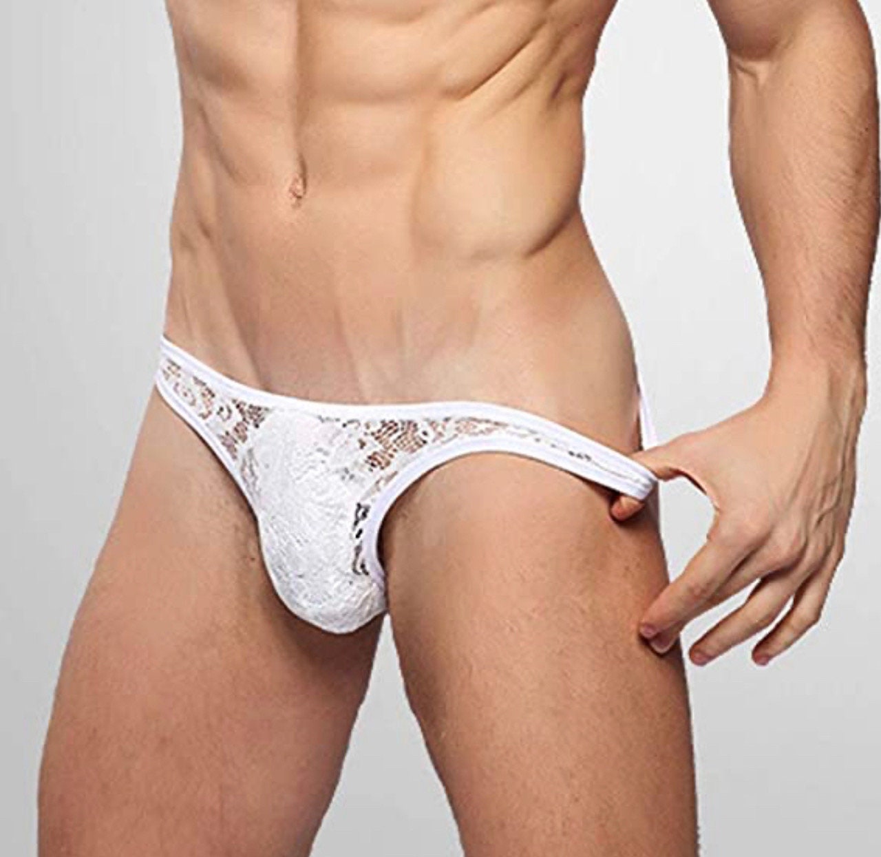 Soft sexy lace thongs for men For Comfort 