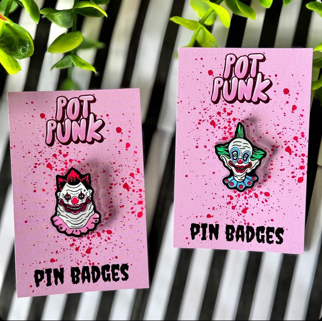 Killer Klowns From Outer Space Pin Bage | Shorty Killer Klowns | Fatso ...