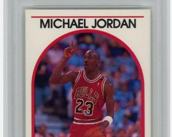 1989 Hoops #200 Michael Jordan PSA 8 - Iconic Chicago Bulls Guard