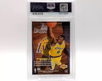 1996 Skybox Z-force Kobe Bryant #142 PSA 6 Kobe Rookie Card HOF RC