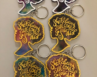 She believed she could keychain