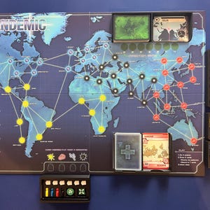 Pandemic Board Game Organizer