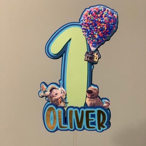 Up inspired cake topper
