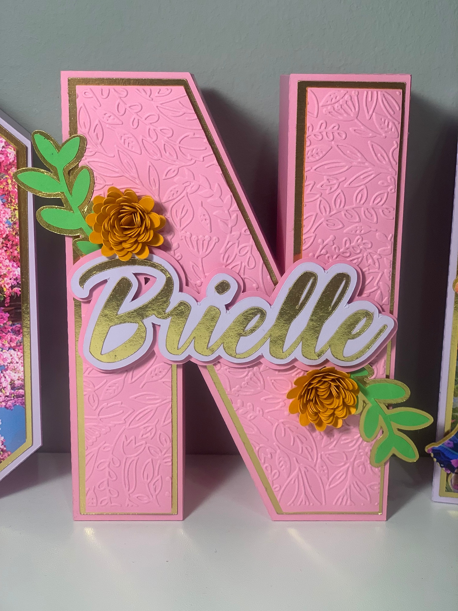 Encanto Inspired 3D Letters - Etsy