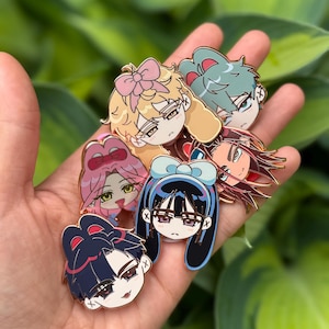 Alien Stage Bunny Enamel Pins