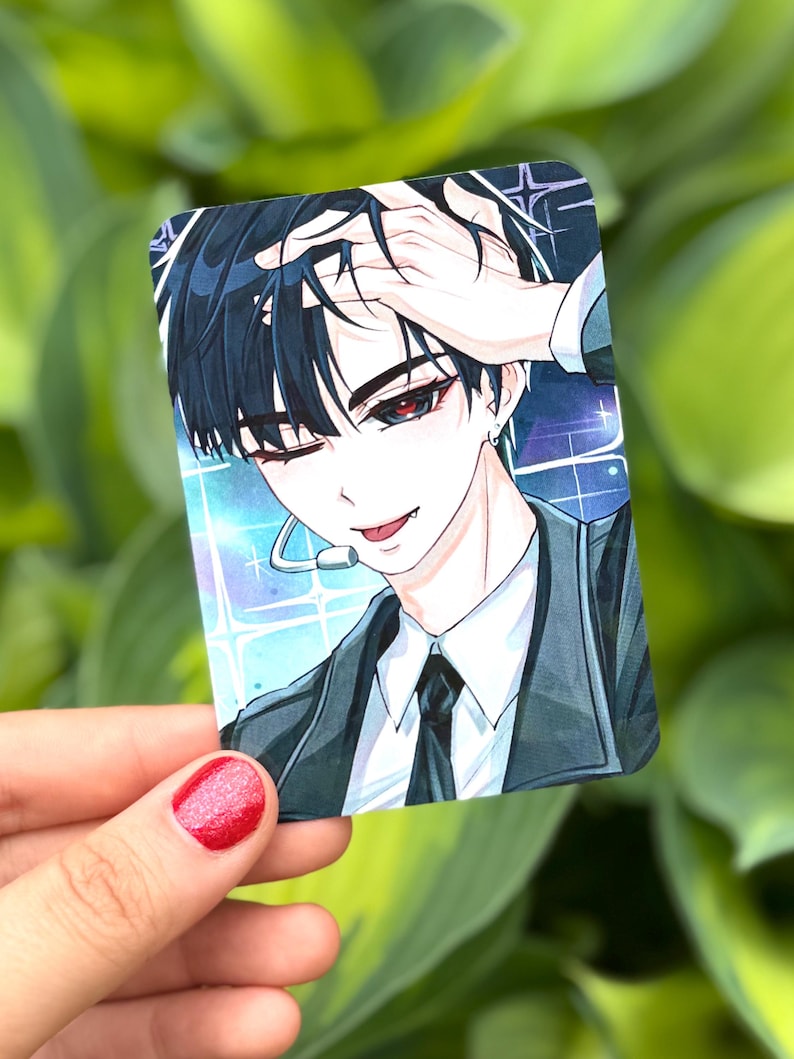 Alien Stage Idol AU Holographic Photocards - Etsy