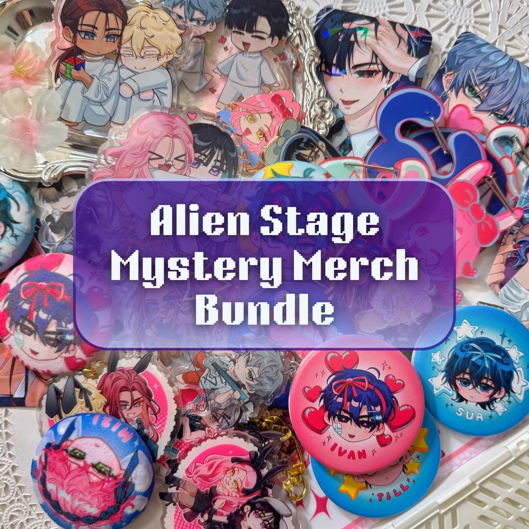 ALIEN STAGE 公式グッズ まとめ売り Alien Stage Mystery Merch Bundle - Etsy