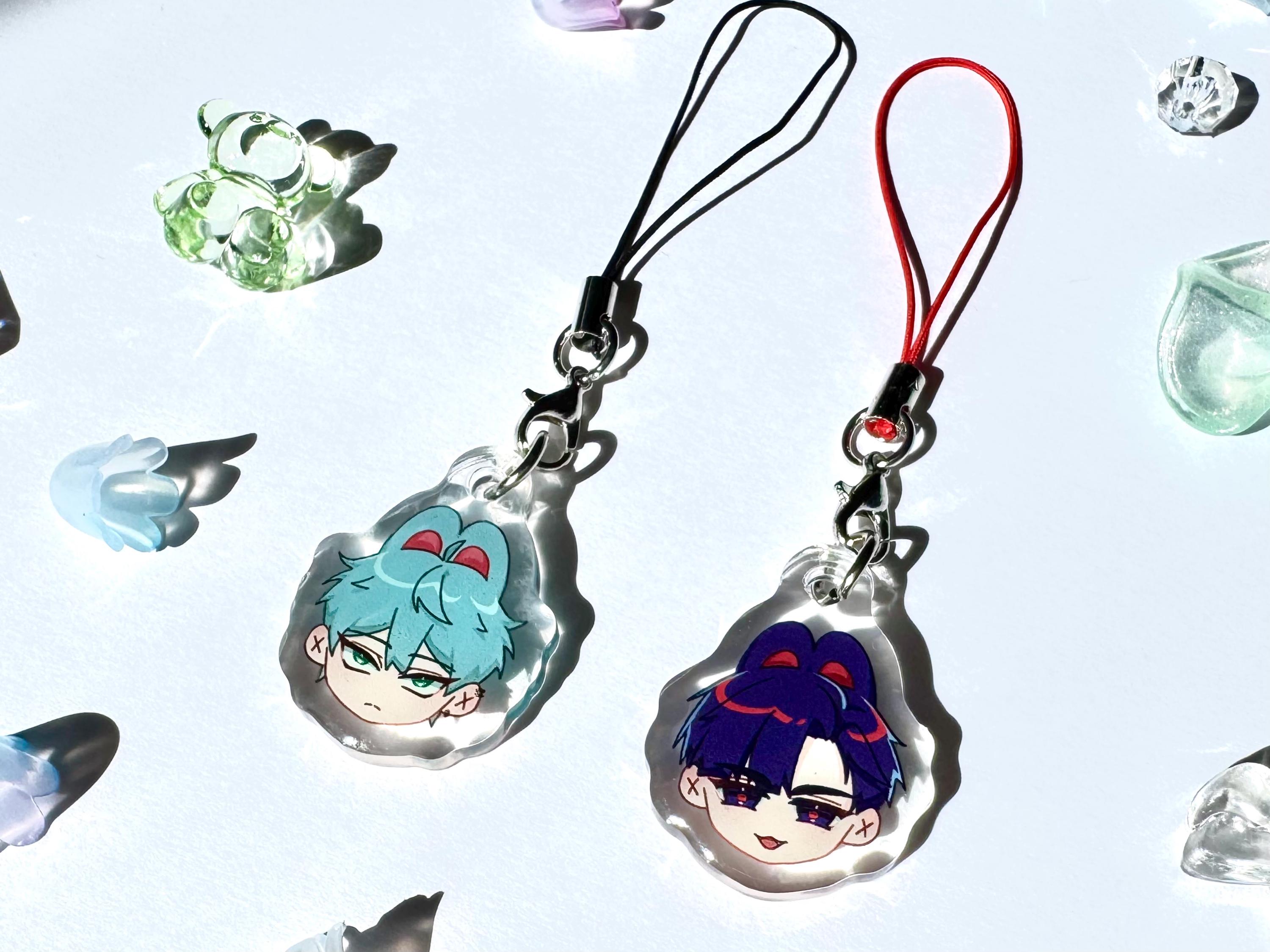 Alien Stage Epoxy Phone Charms - Etsy