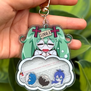 Rotten Girl Miku Shaker Keychain